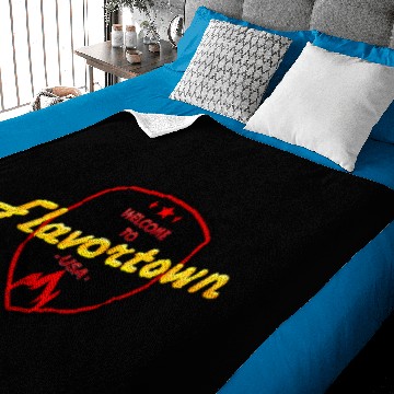 Discover Flavortown Food Culture Baseball Jerseys Baby Blankets