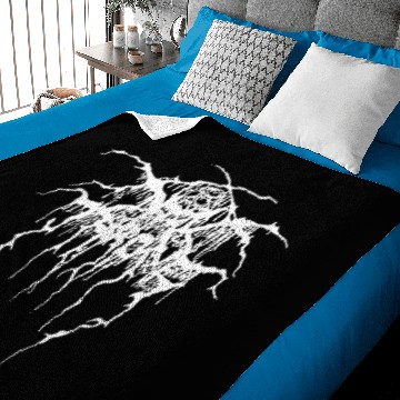 Discover Darkthrone - Band Logo - High Quality Print Design Baby Blankets