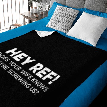Discover Hey Referee Baby Blankets