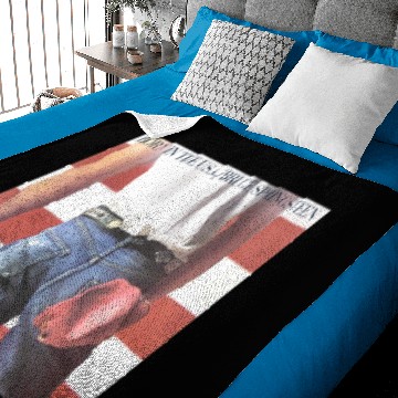 Discover Bruce Springsteen Born In The USA Rock Baby Blankets Baby Blankets