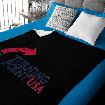 Discover Charlie Kirk Turning Point USA Unisex Graphic Baby Blankets