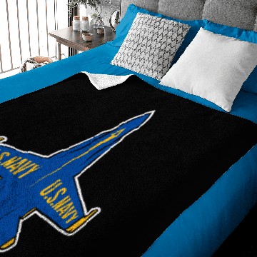 Discover blue angels Baby Blankets