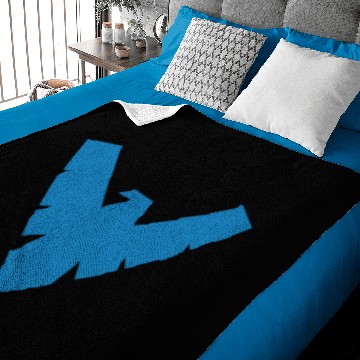 Discover Nightwing Logo Unisex Heavy Blend Hooded Baby Blankets
