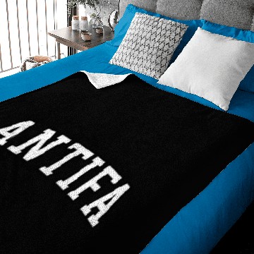 Discover Antifa College Baseball Jackets Baby Blankets