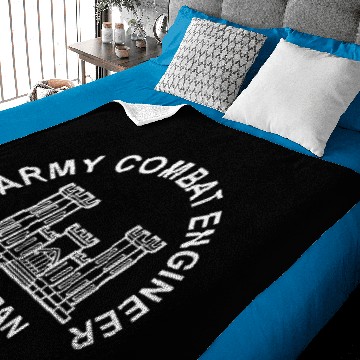 Discover U S ARMY COMBAT ENGINEER VETERAN Hawaiians Baby Blankets