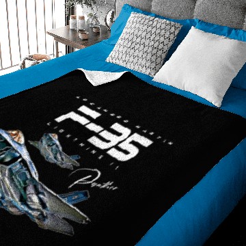 Discover Lockheed Martin F-35 Lightning II Baseball Jerseys Baby Blankets