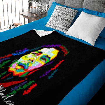 Discover Bob Marley Baby Blankets