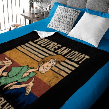 Discover Scooby Doo Scooby-Doo Baby Blankets You're An Idiot Mystery Solved Baby Blankets