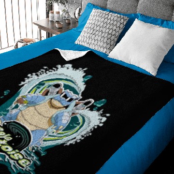 Discover Baja Blastoise Baby Blankets