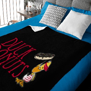 Discover Duck Donuts Baby Blankets
