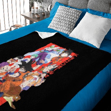 Discover Dragon Ball Z Character Group Baby Blankets