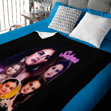 Discover Selena Gomez 90s Vintage Bootleg Baby Blankets