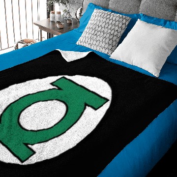 Discover DC Comics Green Lantern Classic Logo Zip Baby Blankets, Gift For Fans