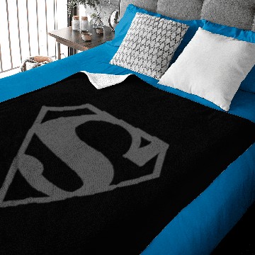 Discover SUPERMAN ORIGINAL LOGO  Baseball Jerseys BLACK Baseball Jerseys OFFICIAL ITEM Baby Blankets