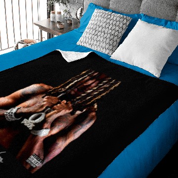 Discover Rip Rapper King Von Baby Blankets