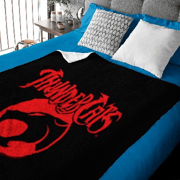Discover Fifth Sun Men's ThunderCats Classic Red Logo Emblem Pull Over Baby Blankets