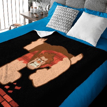 Discover Wreck it Ralph Pounding Bricks Baby Blankets