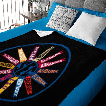 Discover Southeastern Conference Team Baby Blankets