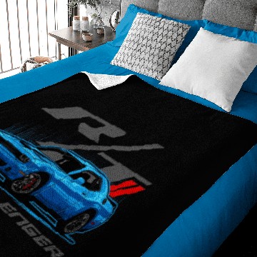 Discover Muscle Car Challenger Hawaiians Baby Blankets