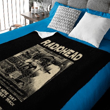 Discover Vintage Radiohead Baby Blankets