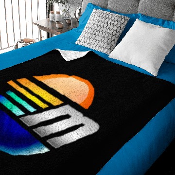 Discover Malibu Performance Power Boats Baby Blankets