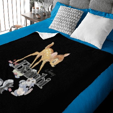 Discover Disney Bambi Classic Group Shot Baby Blankets