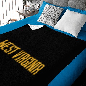 Discover West Virginia Mountaineers  Full Zip Baby Blankets
