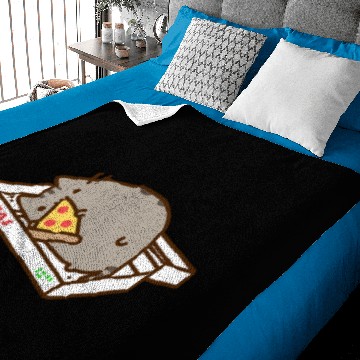 Discover Pusheen the Cat Pizza Box Baby Blankets