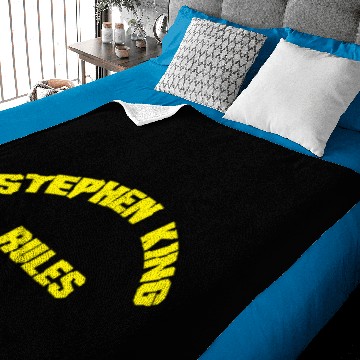 Discover Stephen King Rules Baby Blankets