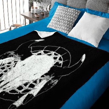 Discover Buffalo skull Baby Blankets