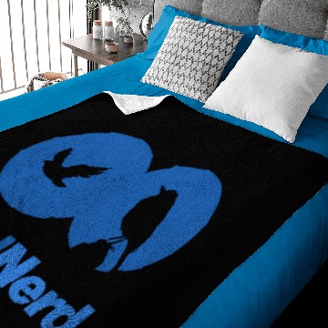 Discover Bird Nerd Baby Blankets