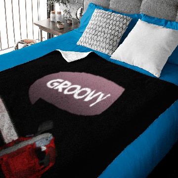 Discover Evil dead - Groovy chains Baby Blankets