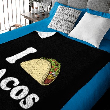 Discover I Love Tacos Baby Blankets