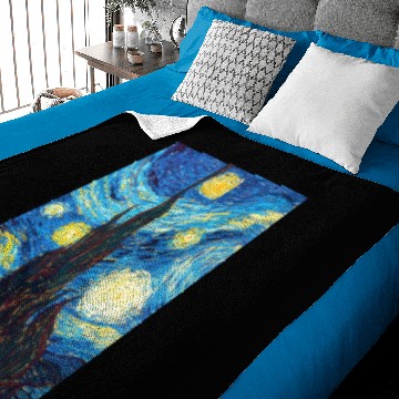 Discover The Starry Night Baby Blankets