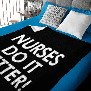 Discover Nurses do it better Baby Blankets
