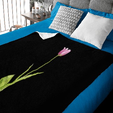 Discover Tulip Pink Baby Blankets