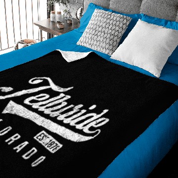 Discover Telluride Colorado Baby Blankets