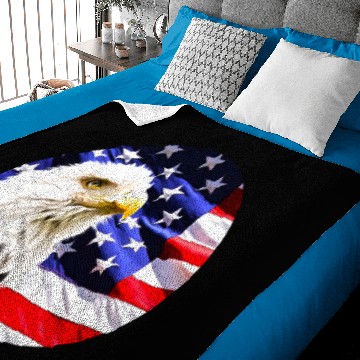 Discover Bald Eagle Baby Blankets