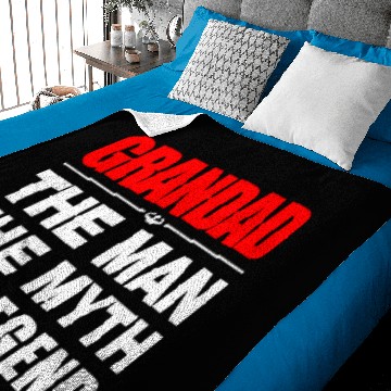 Discover grandad the legend Baby Blankets