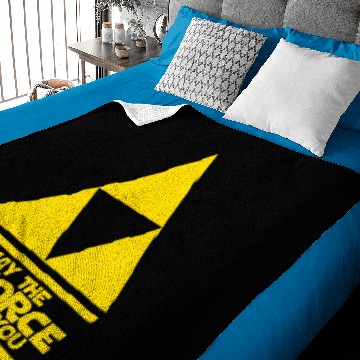 Discover May the Triforce Baby Blankets