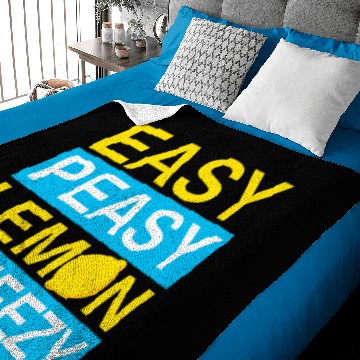 Discover Easy Peasy Lemon Squeezy Baby Blankets
