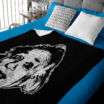 Discover Albert Einstein Baby Blankets