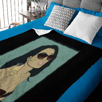 Discover Champagne-sexy-lady Baby Blankets