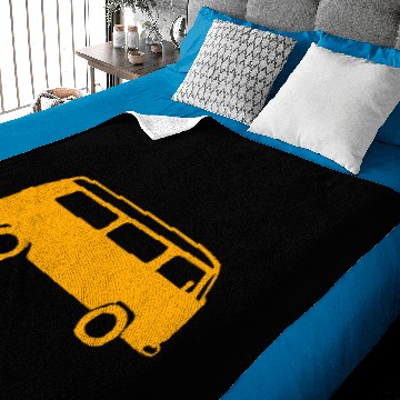 Discover Volkswagen Kombi Baby Blankets