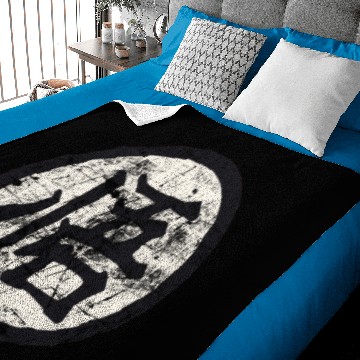 Discover goku logo Baby Blankets