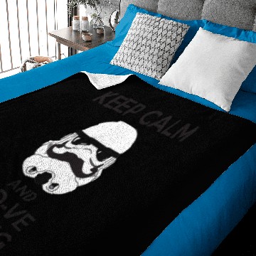 Discover Movember Trooper Baby Blankets