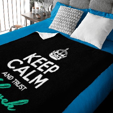 Discover Keep Calm & Trust Yahweh Baby Blankets