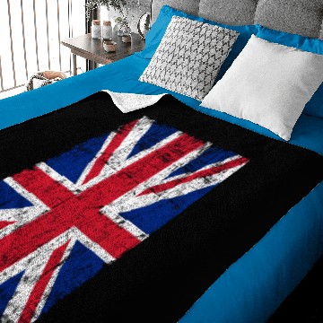 Discover Union Jack Flag Grunge Baby Blankets
