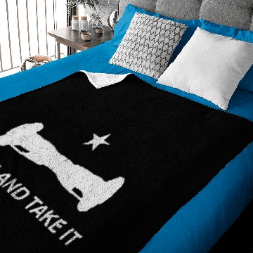 Discover COME AND TAKE IT HOVERBOARD Baby Blankets