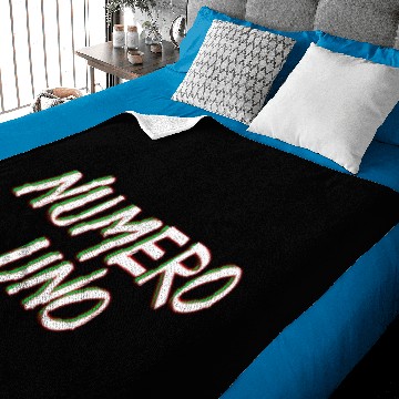 Discover Numero Uno Retro Baby Blankets